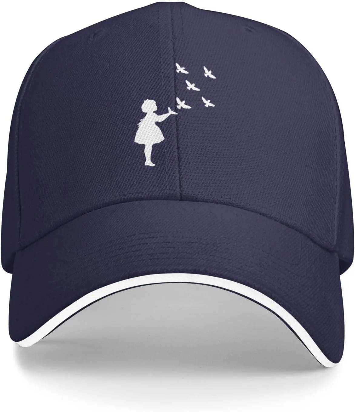Bird Watching Girl Hats Sandwich Cap Adjustable Casquette Dad Hat Unisex Classic Baseball Caps
