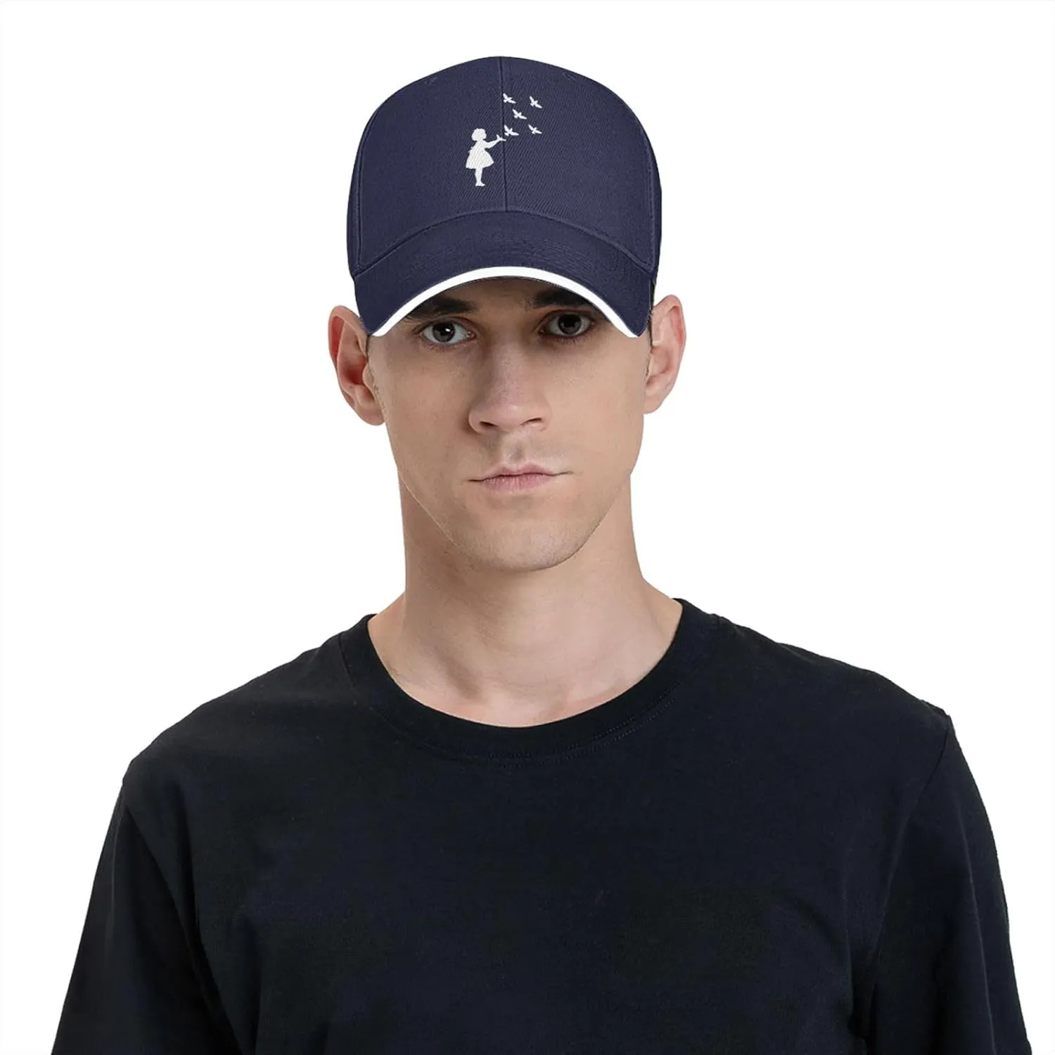Bird Watching Girl Hats Sandwich Cap Adjustable Casquette Dad Hat Unisex Classic Baseball Caps