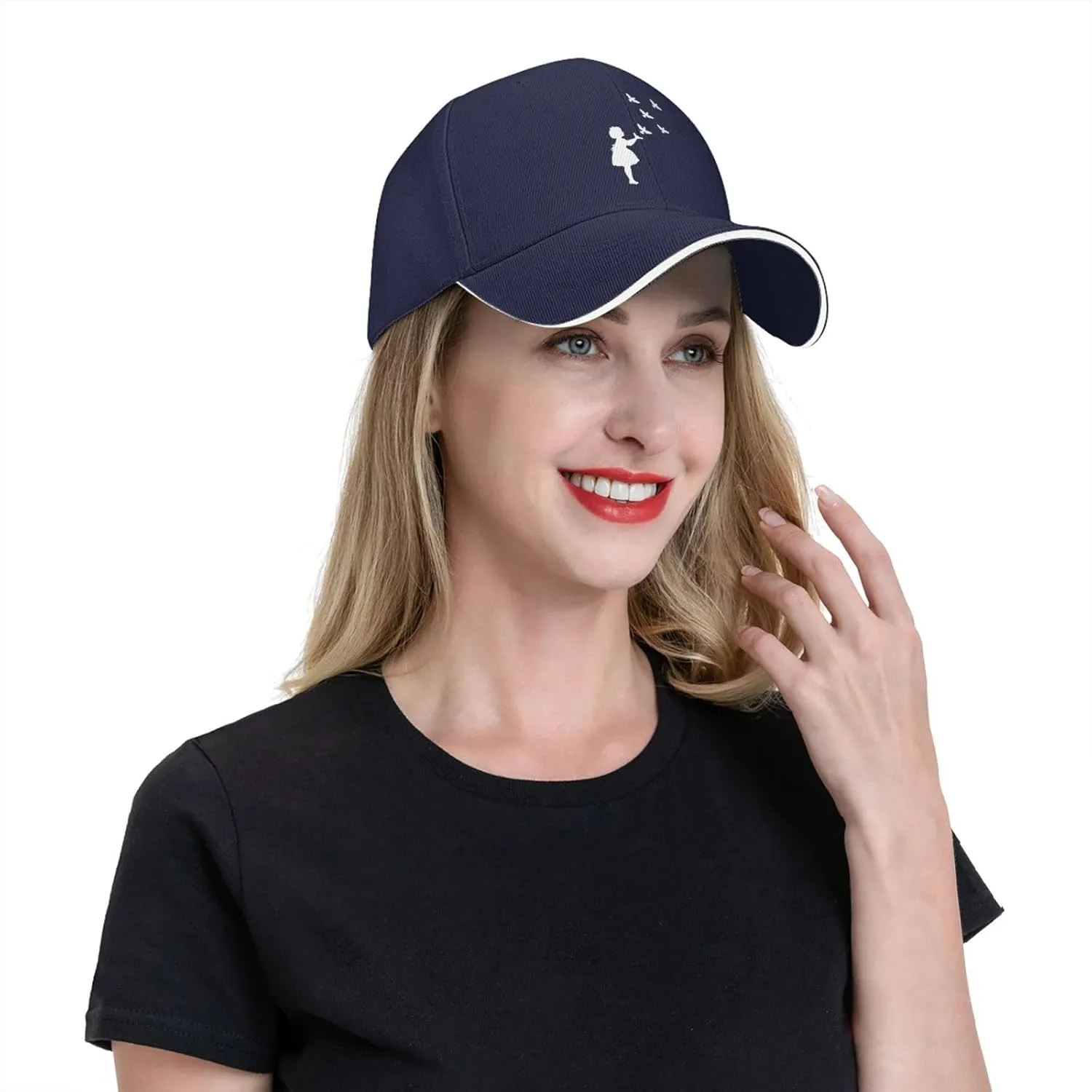 Bird Watching Girl Hats Sandwich Cap Adjustable Casquette Dad Hat Unisex Classic Baseball Caps