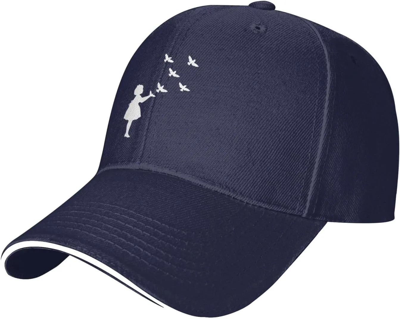 Bird Watching Girl Hats Sandwich Cap Adjustable Casquette Dad Hat Unisex Classic Baseball Caps