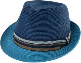 Comhats Oversize XL XXL Mens Summer Straw Fedoras Sun Hats Panama Derby Packable 57-64cm 22.4"-25.2" 7 1/8-8