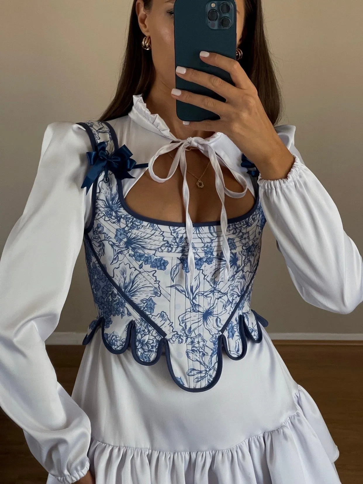 [Handmade Lingerie] Chinese Porcelain Corset