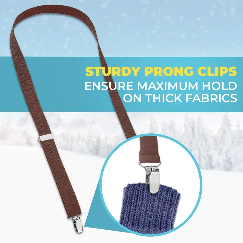 HoldEm One Piece Mitten/Glove Clips for Kids/Toddler Fully Adjustable