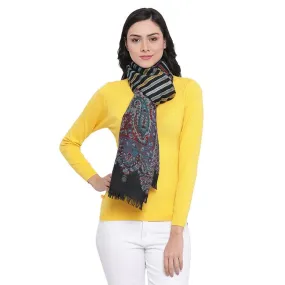 Paisley Fusion Jacquard Shawl