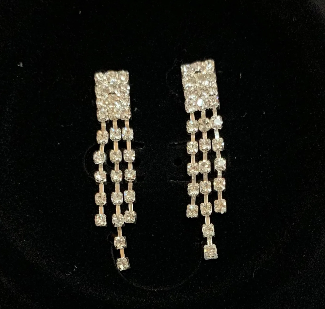 Rhinestone Dangle Jewelry