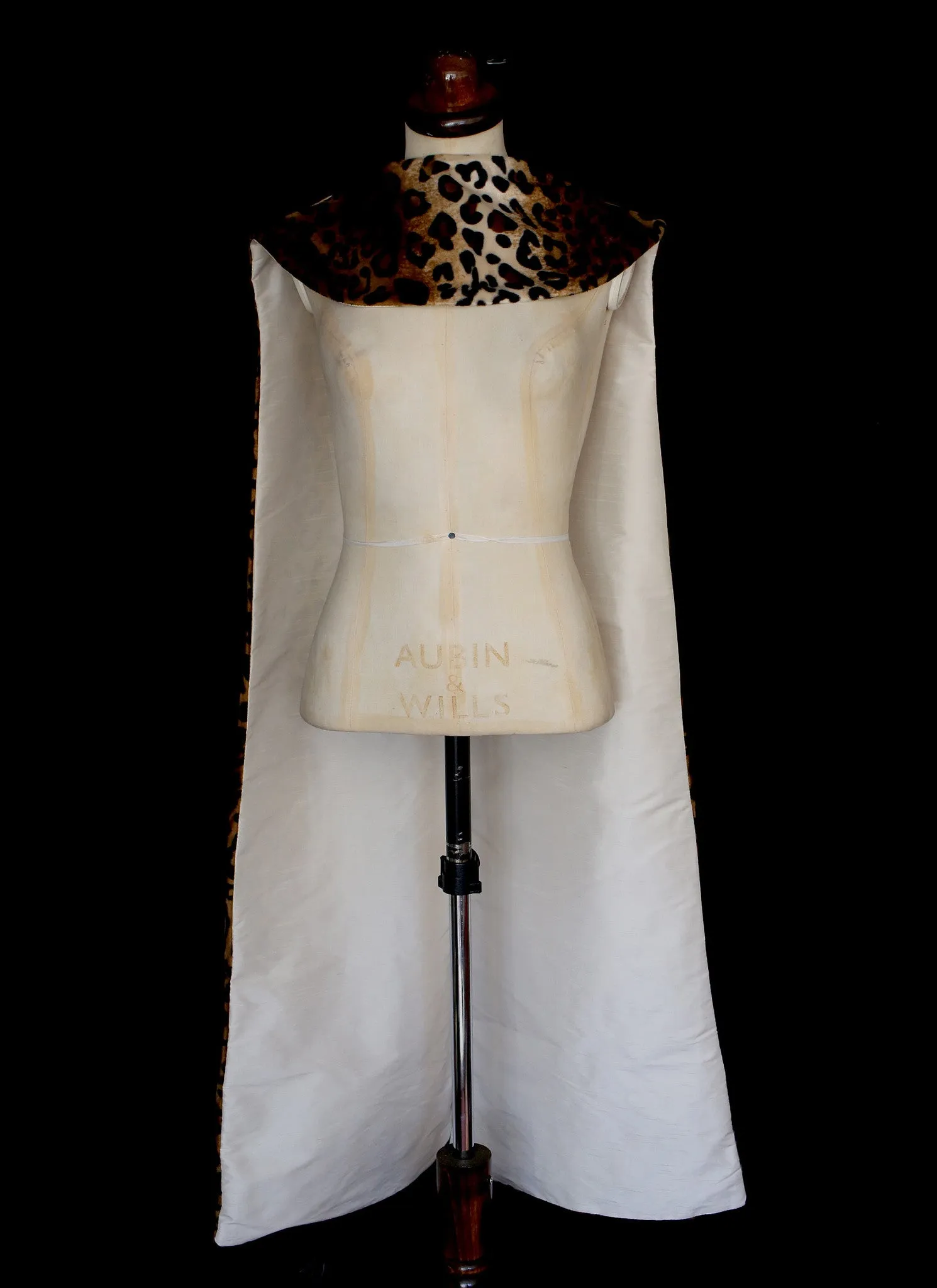 Vintage Reproduction 1950s Leopard Stole and Muff