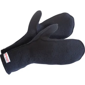 Woolpower Mittens Thin 400 Black | Buy Woolpower Mittens Thin 400 Black here | Outnorth